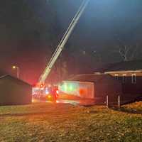 <p>Emergency crews on the scene of the Harrisburg Hospital fire. </p>