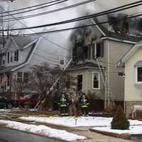 Major Christmas Morning Fire Erupts At Ridgefield Park Home