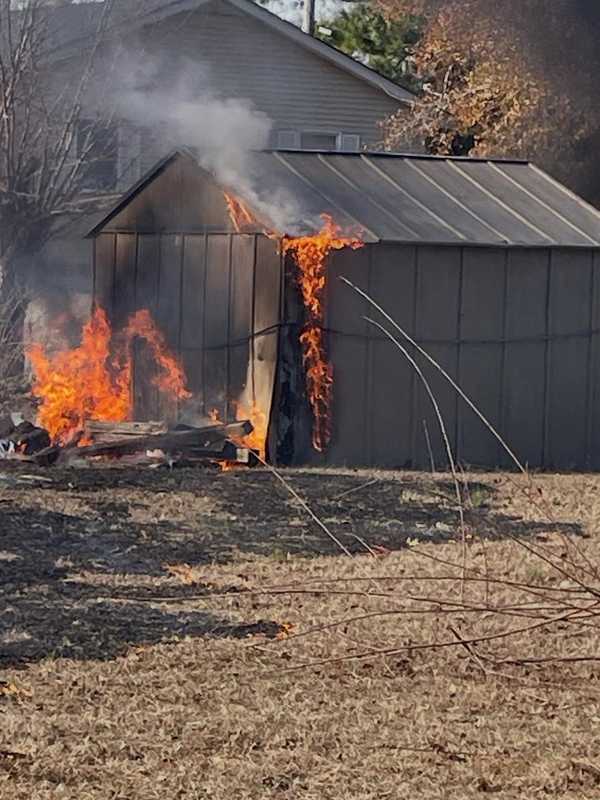 Embers From Burn Barrel Spark Blaze, Destroy Sheds In Maryland: Fire Marshal