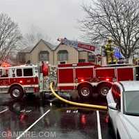 Blaze Damages Apartment Complex In Mohegan Lake