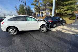 2 Cars Collide At Busy Mahopac Intersection