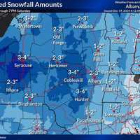 Up To 3 Inches Of Snow Expected This Weekend: Here's Your Forecast