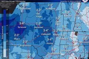 1 To 3 Inches Of Snow Could Fall This Weekend In Mass: Here's Your Forecast