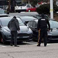 Thieves Strip Wheels, Tires Off Teslas At Paramus Dealership