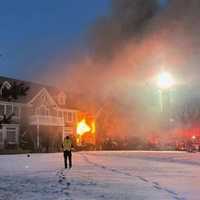 3-Hour Fight: Firefighters Battle Raritan Township House Blaze