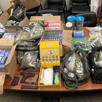 <p>The seized contraband in Stafford County.</p>