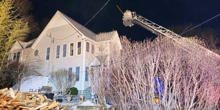 The fire happened at a Garrison home on Ferris Drive. 