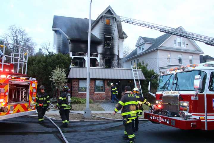 New Year's 3-Alarm Fire Displaces Englewood Families, Injures Firefighters