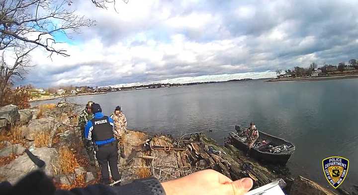 City of Rye released body camera footage of them making contact with a group of hunters during a safety and compliance check. 