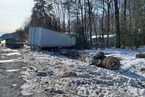 Warm Weather Clears Way For I-95 Tractor-Trailer Wreckage Cleanup In Spotsylvania