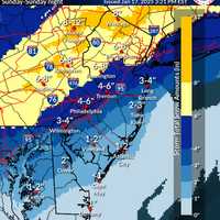 Up To 8 Inches Of Snow Expected Across NJ, PA: Here's This Weekend's Winter Storm Forecast