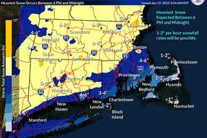 Final CT Snowfall Projections Released For Major Winter Storm