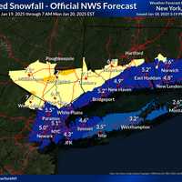 Brand-New Storm Snowfall Map: Here's What To Expect In Massachusetts