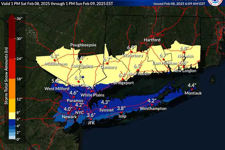 New Snowfall, Ice Predictions Released For Winter Storm: Here Are Latest Maps