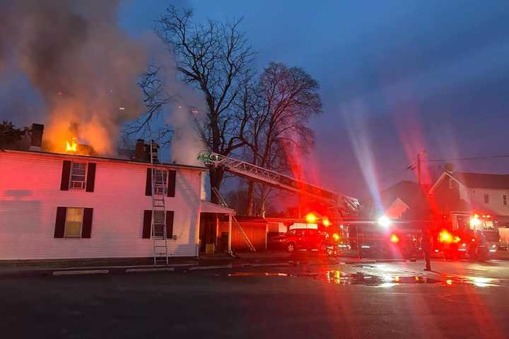 Dogs Rescued As Fire Tears Through Chambersburg Duplex: Officials (PHOTOS)