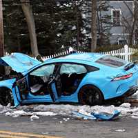 DUI Benz Driver Found Unresponsive, Lying Outside Car Following Multiple Glen Rock Crashes: PD