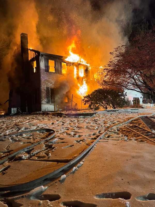 Blaze Consumes Home In Hudson Valley, Prompts Investigation