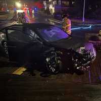 Driver Crashes Car On NJ Boardwalk: Firefighters