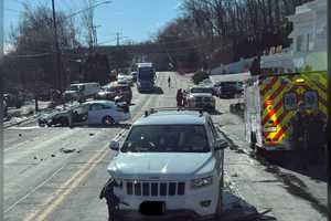 Crash Shuts Down Busy Road In Hudson Valley, Injures Victims