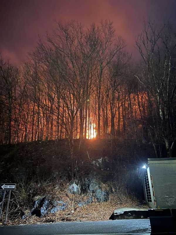 Blaze Behind I-87 Rest Area Causes Major Overnight Power Outage In Hudson Valley