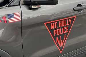 Ambulance Crashes Through Home In Mount Holly (DEVELOPING)