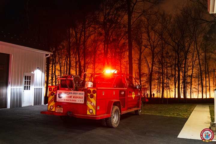 Major Wildfire Burns 2,300 Acres In Camden County, Forces Campground Evacuations