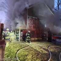 Blaze Goes Up At Barn Behind Restaurant In North Salem