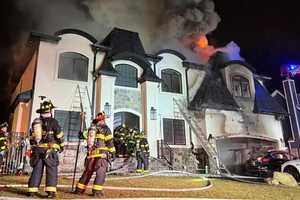 Inferno Destroys Multi-Million Dollar Paramus Home, Firefighter Slips On Marble Floor: Sources