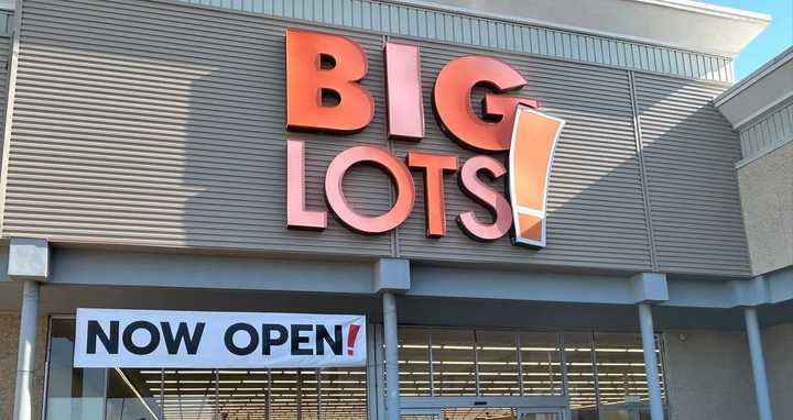 A Big Lots store that reopened in April 2025.
  
