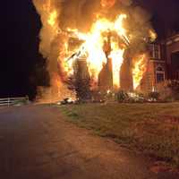 Firefighters Race To Save Stafford County Home As Flames Explode Through Roof