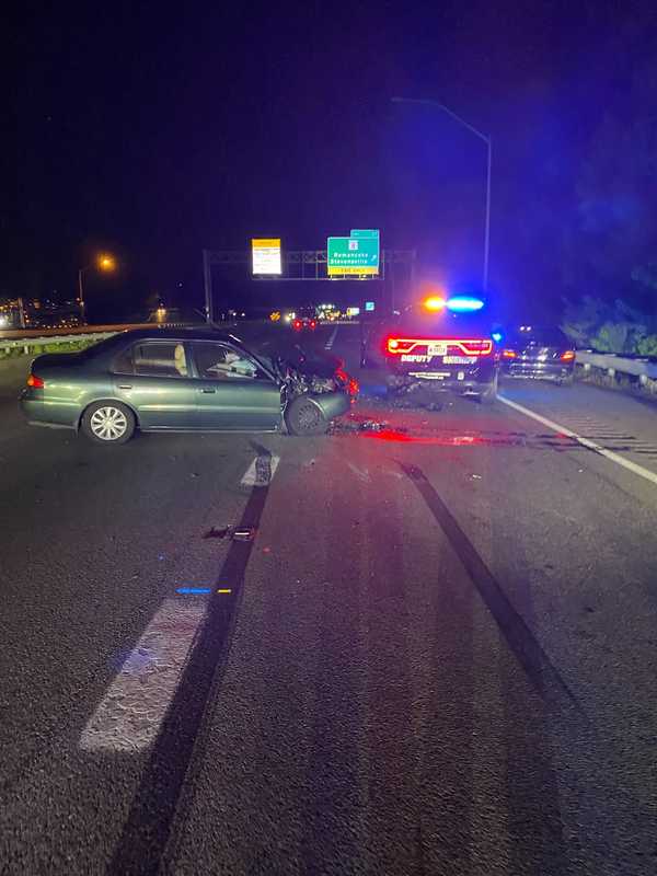 WATCH: Drunk Driver Slams Into Deputy's Cruiser During Maryland Traffic Stop