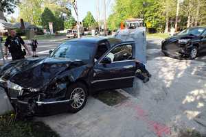 Rush Hour Crash In Glen Rock Sends 2 To Hospital, Causes Major Delays (PHOTOS)