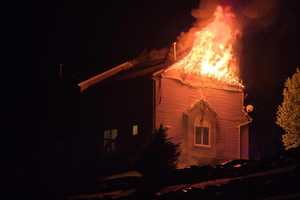 2-Alarm Bedroom Blaze At Woodbury Home Displaces 1, Under Investigation