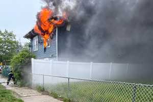 8 Displaced, One Firefighter Injured In Two-Alarm Pleasantville Blaze: FD