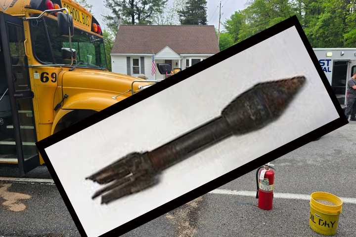 WWII Mortar Round Found In Cumberland County Teen’s Backpack On School Bus: Police