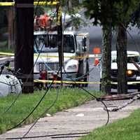 High-Voltage Power Line Crashes Through NJ Driver's Windshield — She Somehow Survives