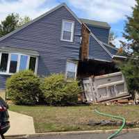 Photos Show House Collapse Caused By Dump Truck That Lost Control In South Jersey