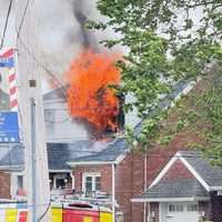 Fire Rips Through Lyndhurst Home, Sends One Firefighter To Hospital: Officials