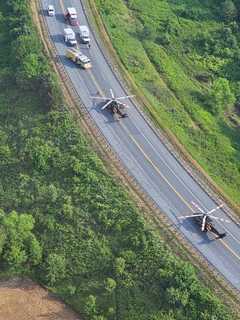 2 Dead, 3 Airlifted After Fiery Crash On Route 30 In Maryland: State Police
