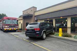 Driver Crashes Into Taco Bell, Hospitalized In Hudson Valley