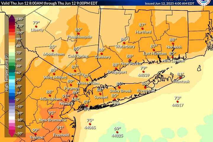 Westchester Faces Air Quality Alert As Temps Climb Into 90s Thursday