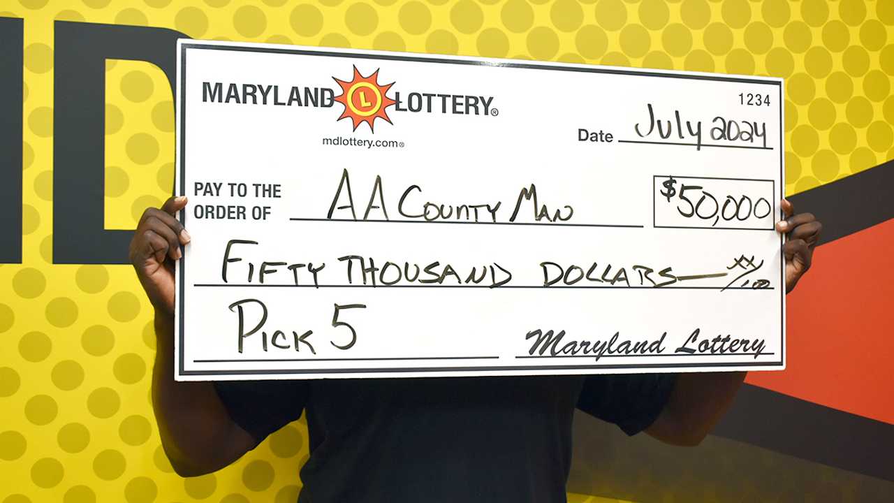 Winning 50,000 'Pick 5' Ticket Sold To Lucky Lotto Player At Maryland