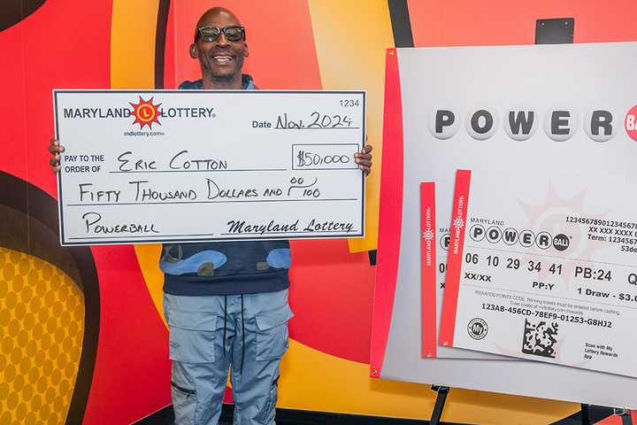 Spin Cycle Savior: Prince George's County Man Snags $50K Powerball Win Just in Time