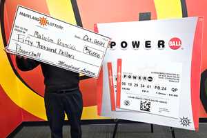 Maryland Man Finds Winning $50K 'Powerball' Ticket In Stack Stashed Inside Car