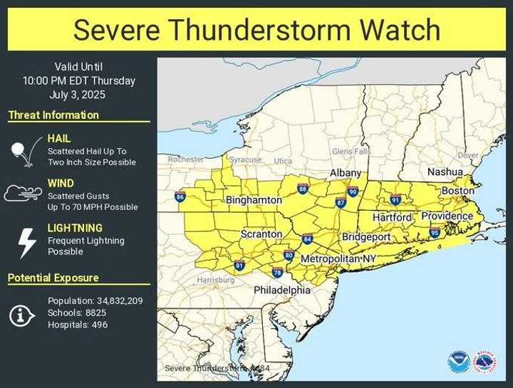Severe thunderstorm watch