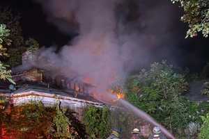Massive Fire Rips Through Vacant Building At Former Institution In NY