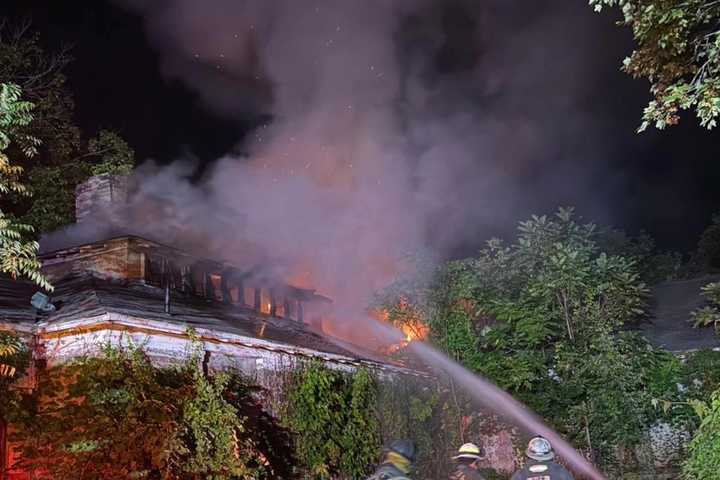Massive Fire Rips Through Vacant Building At Former Institution In NY