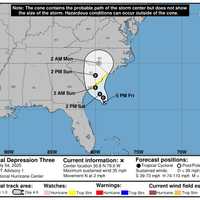 Tropical Depression Forms Off Atlantic Coast: Here's Projected Track