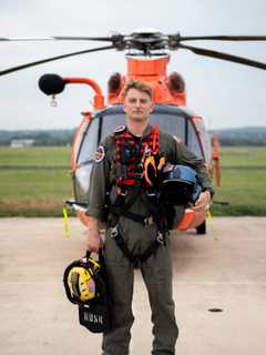 Rookie NJ Coast Guard Rescue Swimmer Just Rescued 165 Texas Flood Victims