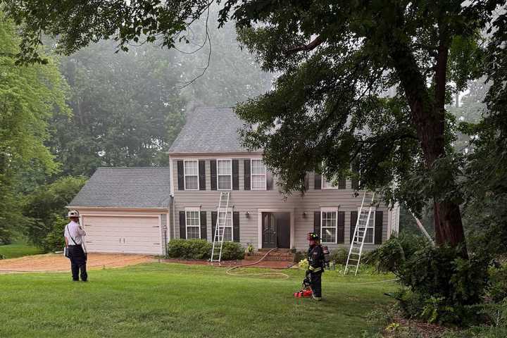Two Treated, Home Scorched In Fast-Moving Fredericksburg Basement Fire, Officials Say (PHOTOS)